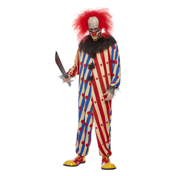 Αποκριατικες στολες ενηλικων - Αντρικες Αποκριατικες στολες - Αποκριάτικη Στολή Creepy Clown N 63044 ΑΠΟΚΡΙΑΤΙΚΕΣ ΣΤΟΛΕΣ ΕΝΗΛΙΚΩΝ ΑΝΤΡΙΚΕΣ