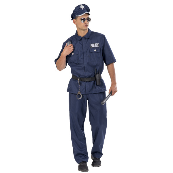 Αποκριατικες στολες ενηλικων - Αποκριατικες στολες για ζευγαρια - Αντρικες Αποκριατικες στολες - Αποκριάτικη Στολή Αστυνομικός N 632 ΑΠΟΚΡΙΑΤΙΚΕΣ ΣΤΟΛΕΣ ΕΝΗΛΙΚΩΝ ΑΝΤΡΙΚΕΣ