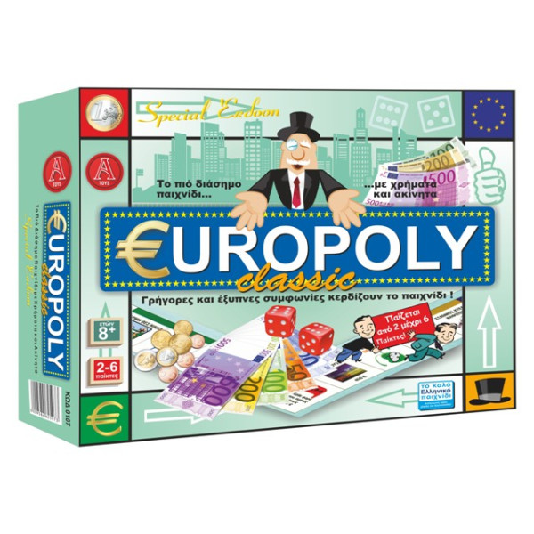 Επιτραπέζιο παιχνίδι Europoly Special Ν 0107 Επιτραπέζια Παιχνίδια