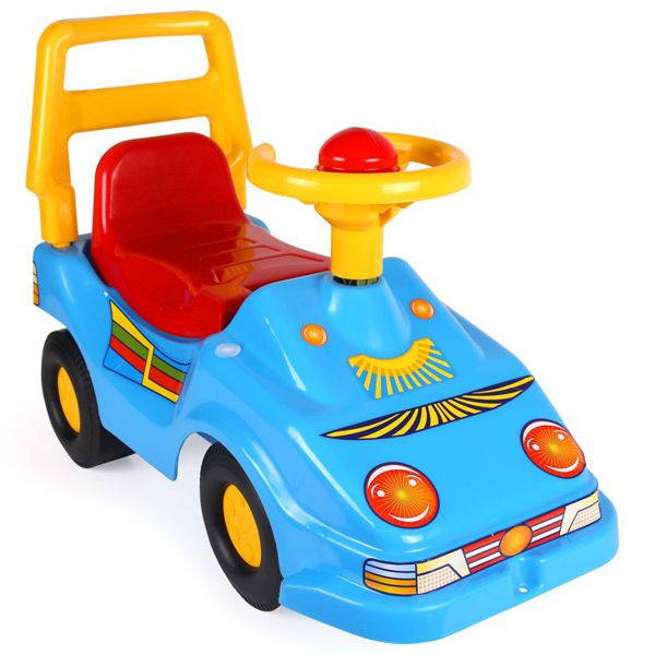Αυτοκίνητο Περπατούρα με κόρνα Μπλέ Ν 1.1196 Περπατούρες Παιδικές