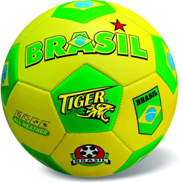 ΜΠΑΛΑ ΠΟΔΟΣΦΑΙΡΟΥ ΔΕΡΜΑΤΙΝΗ BRAZIL - S.5  Μπάλες Ποδοσφαίρου Δερμάτινες