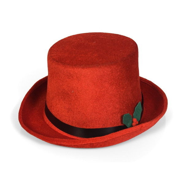 Καπέλο Κόκκινο Ημίψηλο 30x27x14εκ. ΑΞΕΣΟΥΑΡ ΓΙΑ ΣΤΟΛΕΣ ΑΗ ΒΑΣΙΛΗ