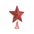 Κλασική Κορυφή Δέντρου Αστέρι με Glitter 24εκ. 4χρ ΚΟΡΥΦΕΣ ΔΕΝΤΡΩΝ