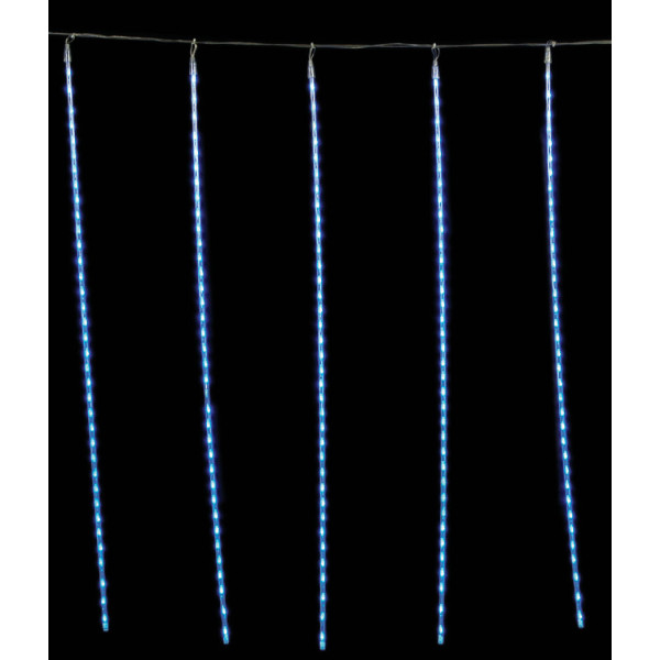 Led Επεκτεινόμενη Κουρτίνα Με Μπλε Φωτισμό ,200 x 100cm ΛΑΜΠΑΚΙΑ ΧΡΙΣΤΟΥΓΕΝΝΙΑΤΙΚΑ 