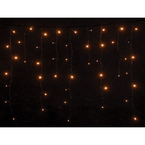 ΒΡΟΧΗ 144 ΛΑΜΠΑΚΙΑ  LED ΜΕ ΕΠΕΚΤΑΣΗ ΠΡΑΣΙΝΟ ΚΑΛΩΔΙΟ,ΘΕΡΜΟ ΛΕΥΚΟ LED 300x60cm Χριστουγεννιάτικα Φωτάκια Κουρτίνες και Βροχούλες LED